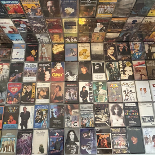 Retro rock pop cassette - &,